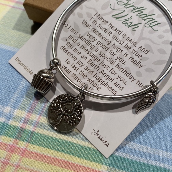 NIB Earth Angels Birthday wish bracelet nickel free - Picture 4 of 7